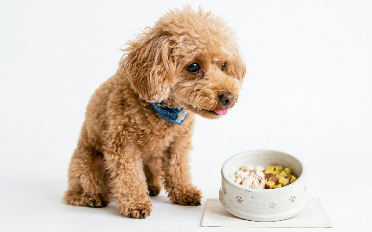 【獣医師解説】犬の膵炎にささみはOK？さつまいもとの組み合わせ・量・調理法を徹底解説
