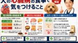 犬の心臓病の食事で気をつけること｜塩分制限の数値基準・NG食材・ステージ別フード選びを獣医師が解説